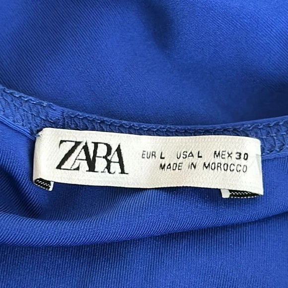 Zara Royal Blue Jumpsuit - Picture 12 of 12